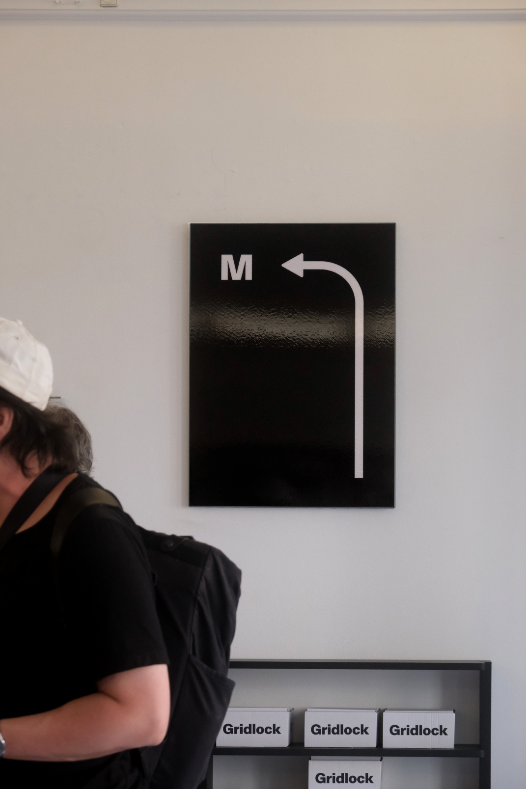 Wall Sign Gridlock Copenhagen