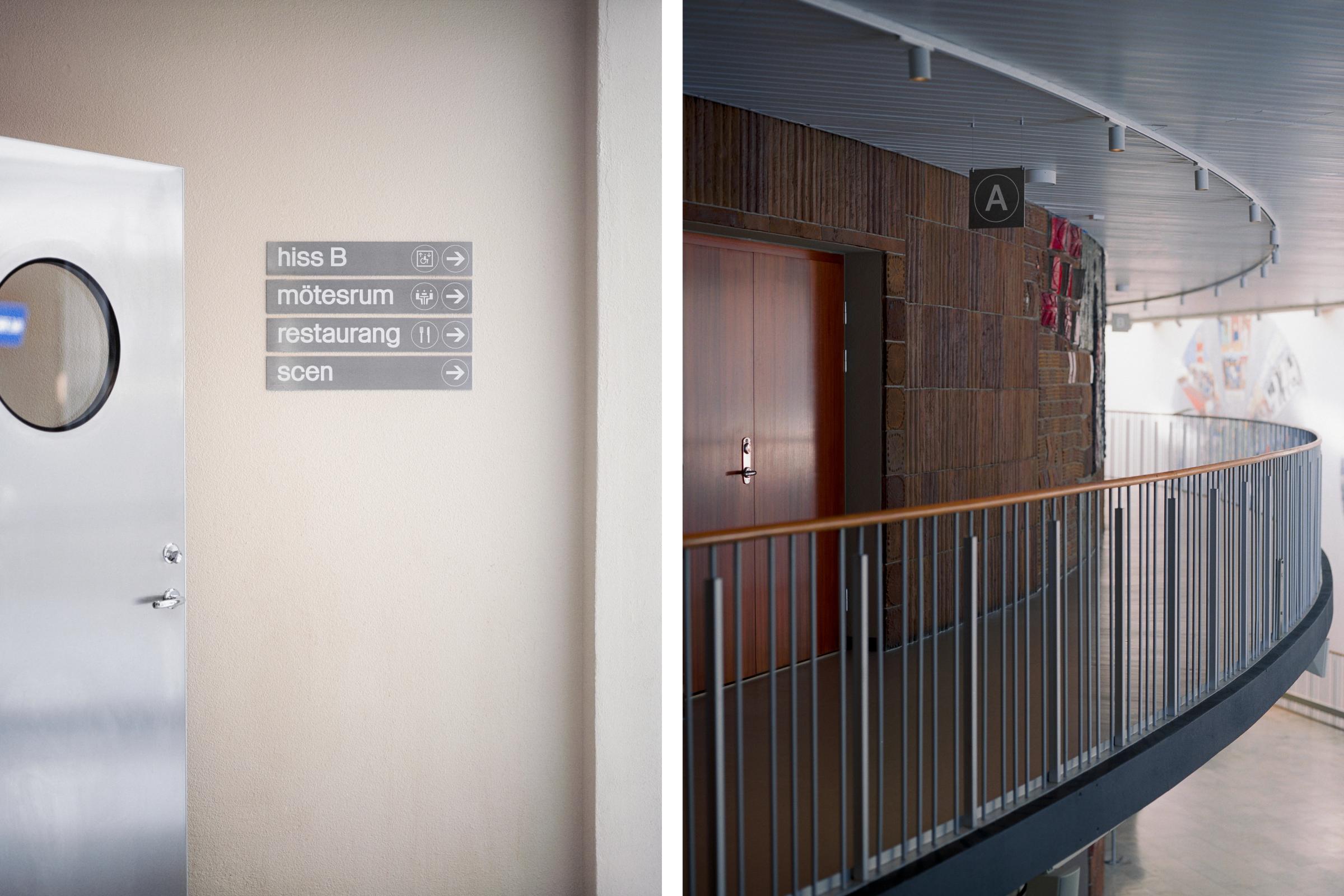 Folkets Hus Signage