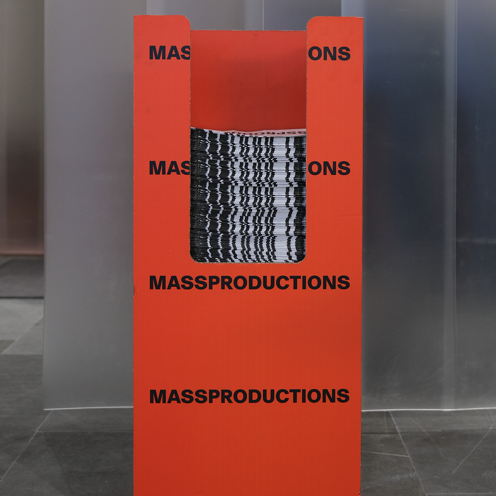 Sculptures from the Factory Newspaper Stand