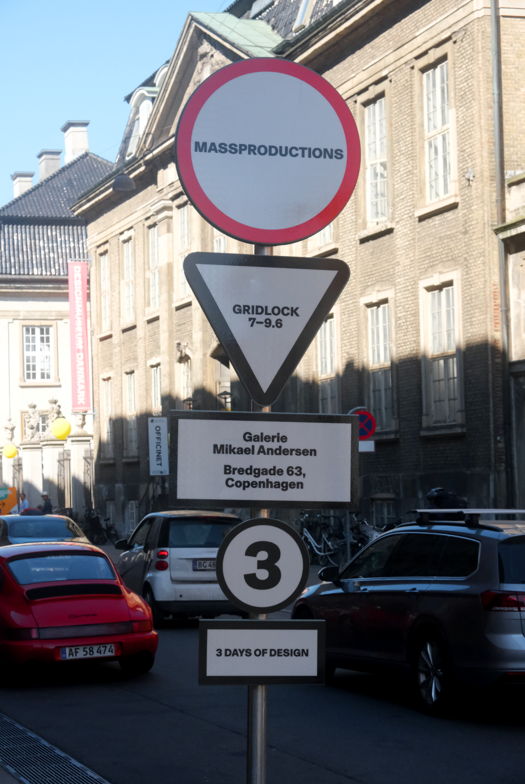 Sign Gridlock Copenhagen