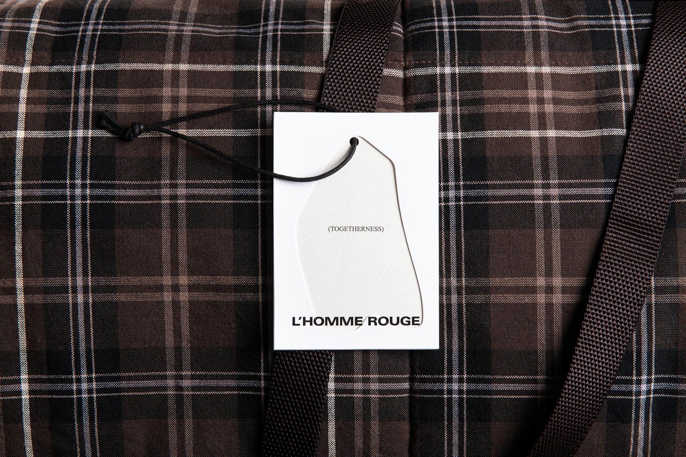 L'HOMME ROUGE Hangtag