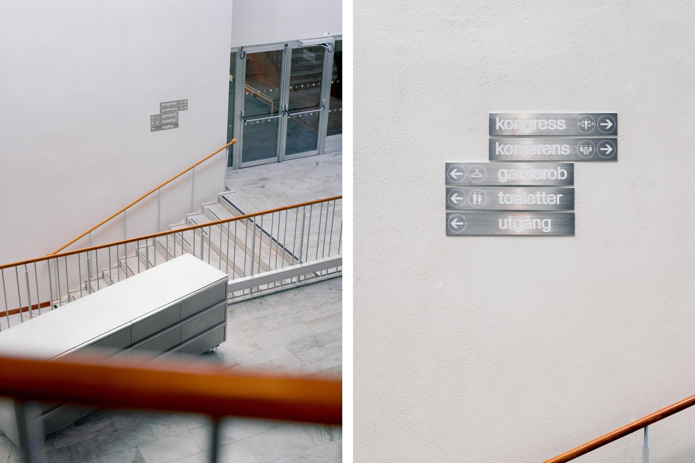 Folkets Hus Signage