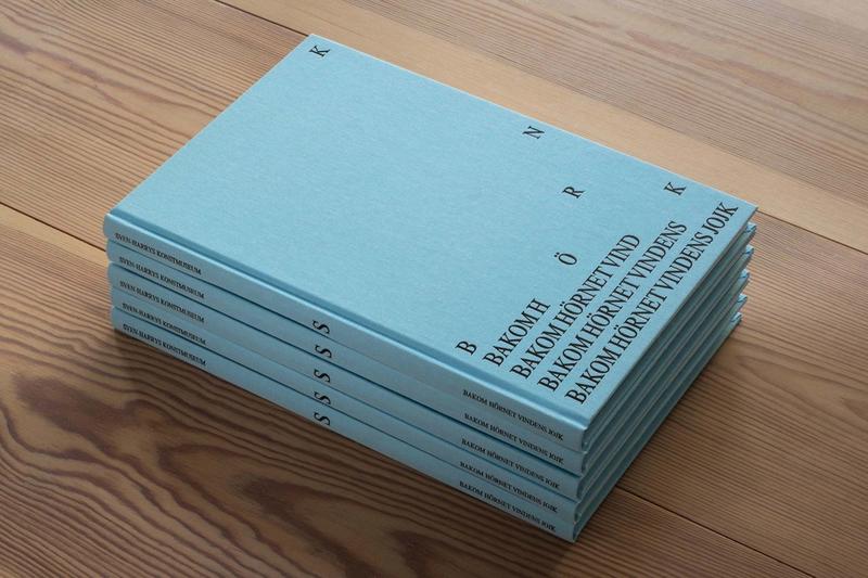 Exhibition Book for Bakom Hörnet Vindens Jojk at Sven Harrys Konstmuseum