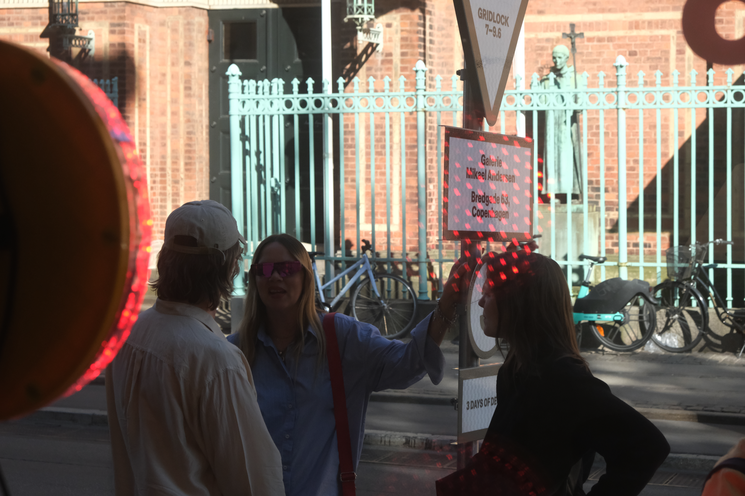 Light & Sign Gridlock Copenhagen