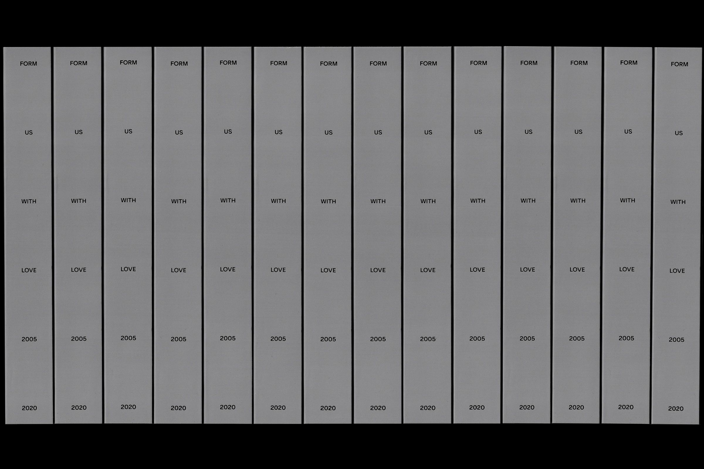 Form Us With Love Book
