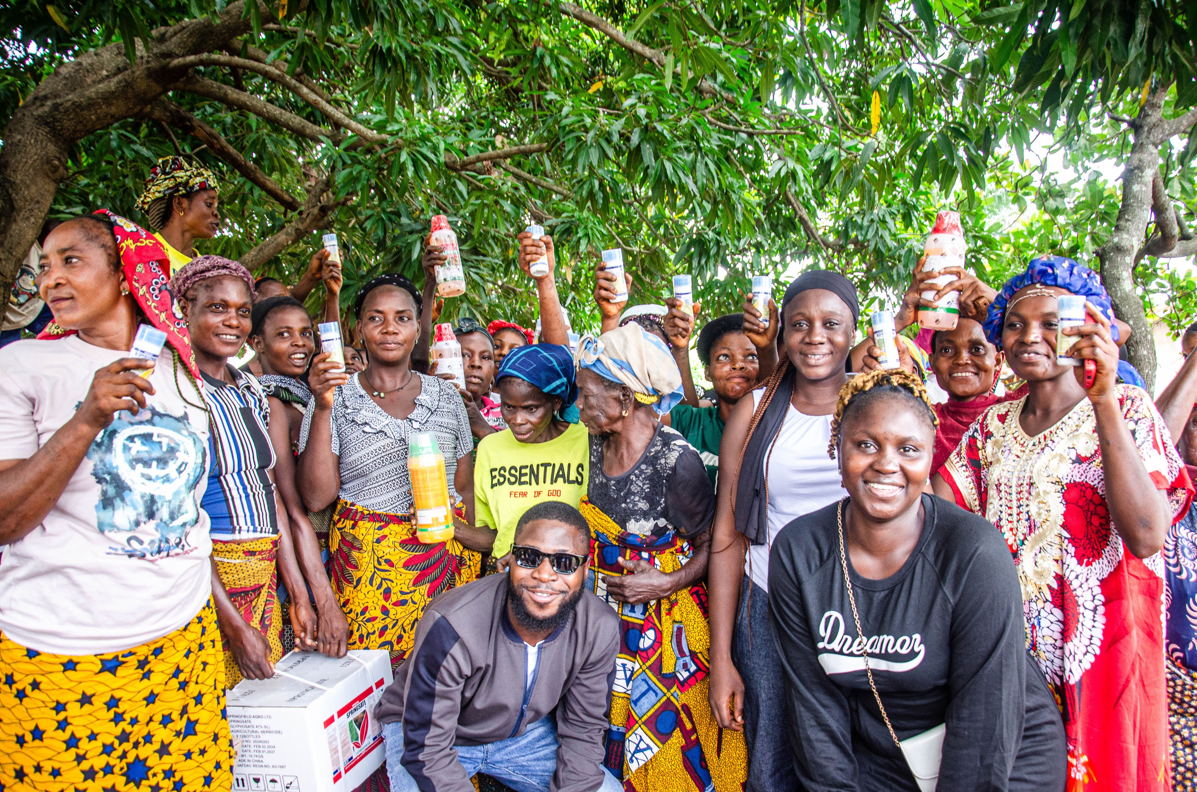 A smile of resilience. Supporting our local farmers with the resources they need for a bountiful season.