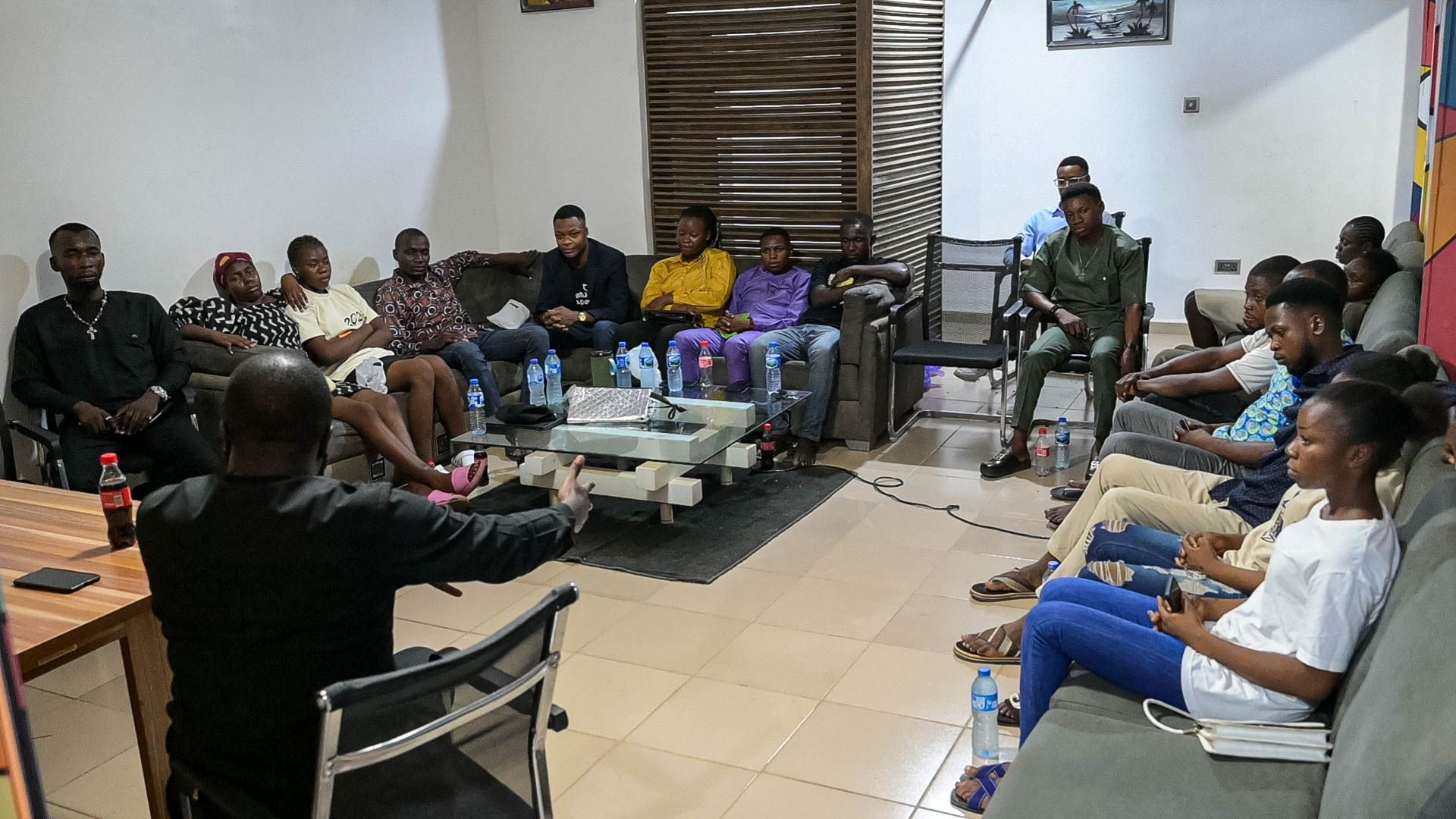 Group discussion after the film