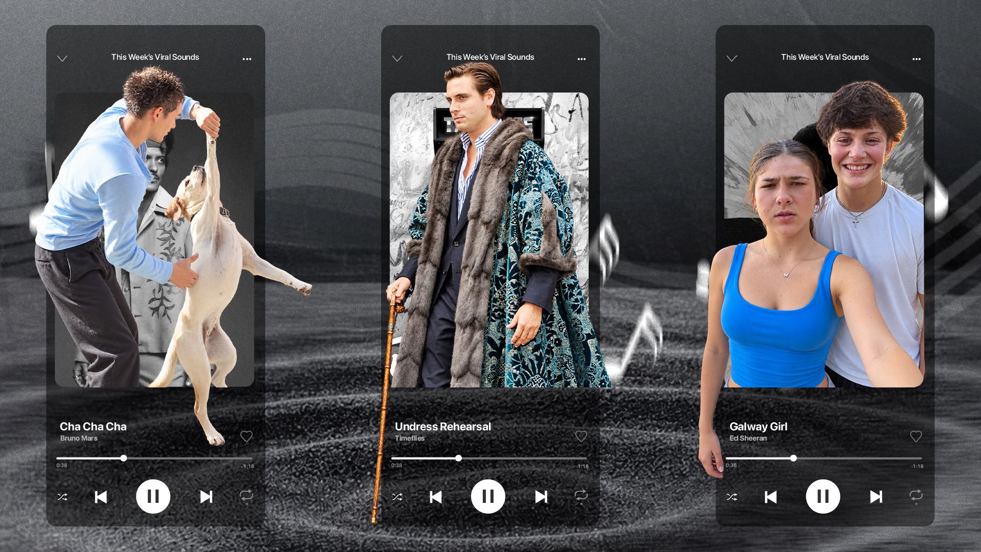 3 Sounds That Give You The Cues: Main Attraction, English Man, Cha Cha Cha