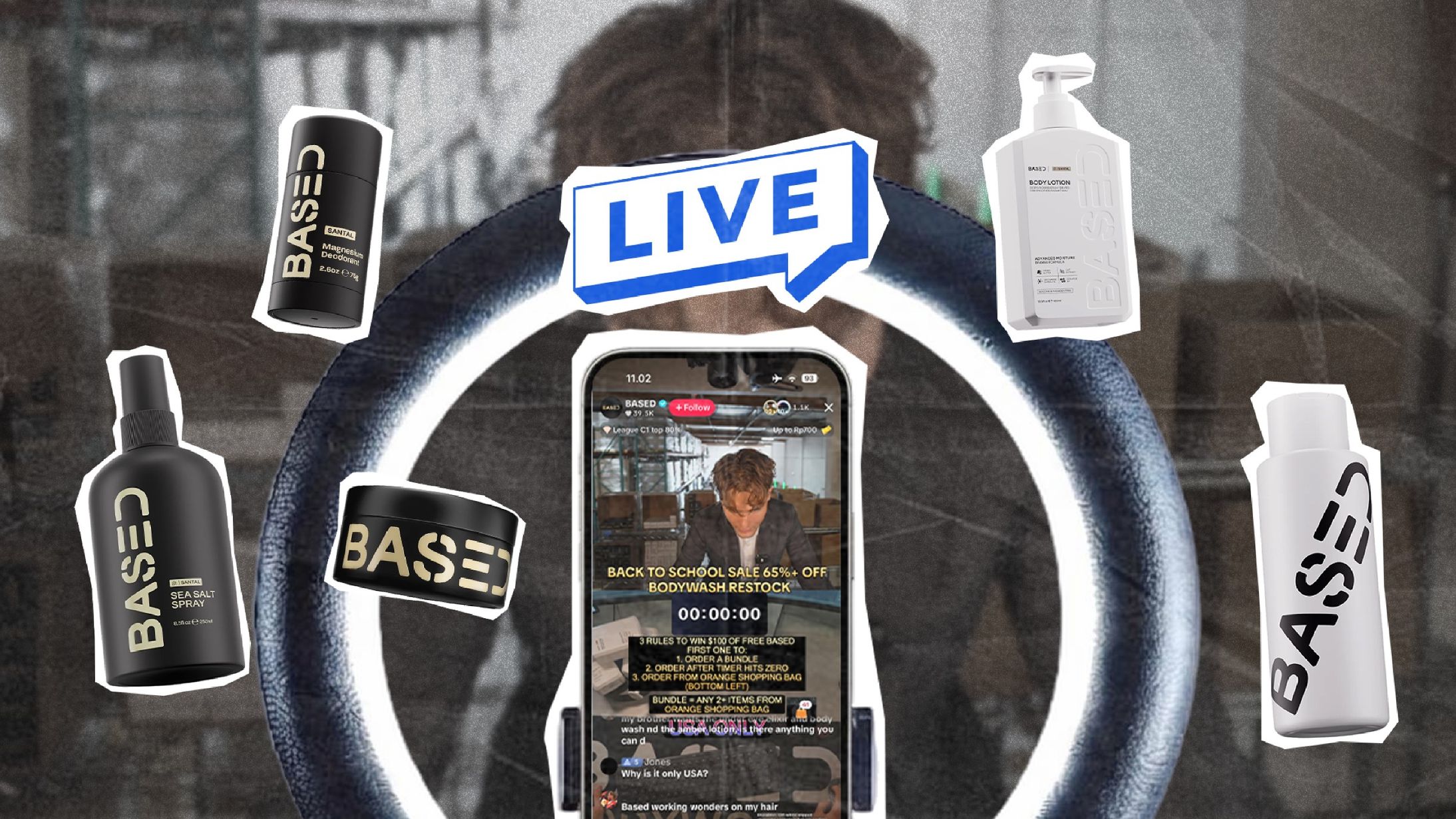 Can a Livestream Really Run All Day? “Based” The Personal Care Product Says Yes! 