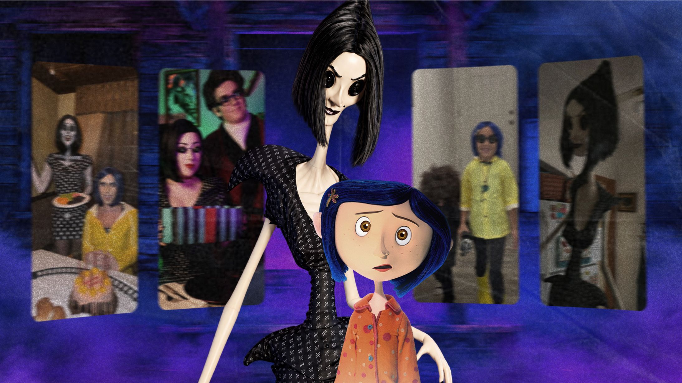 Coraline and Other Mother Halloween Costume Gagged 16.7M+ People