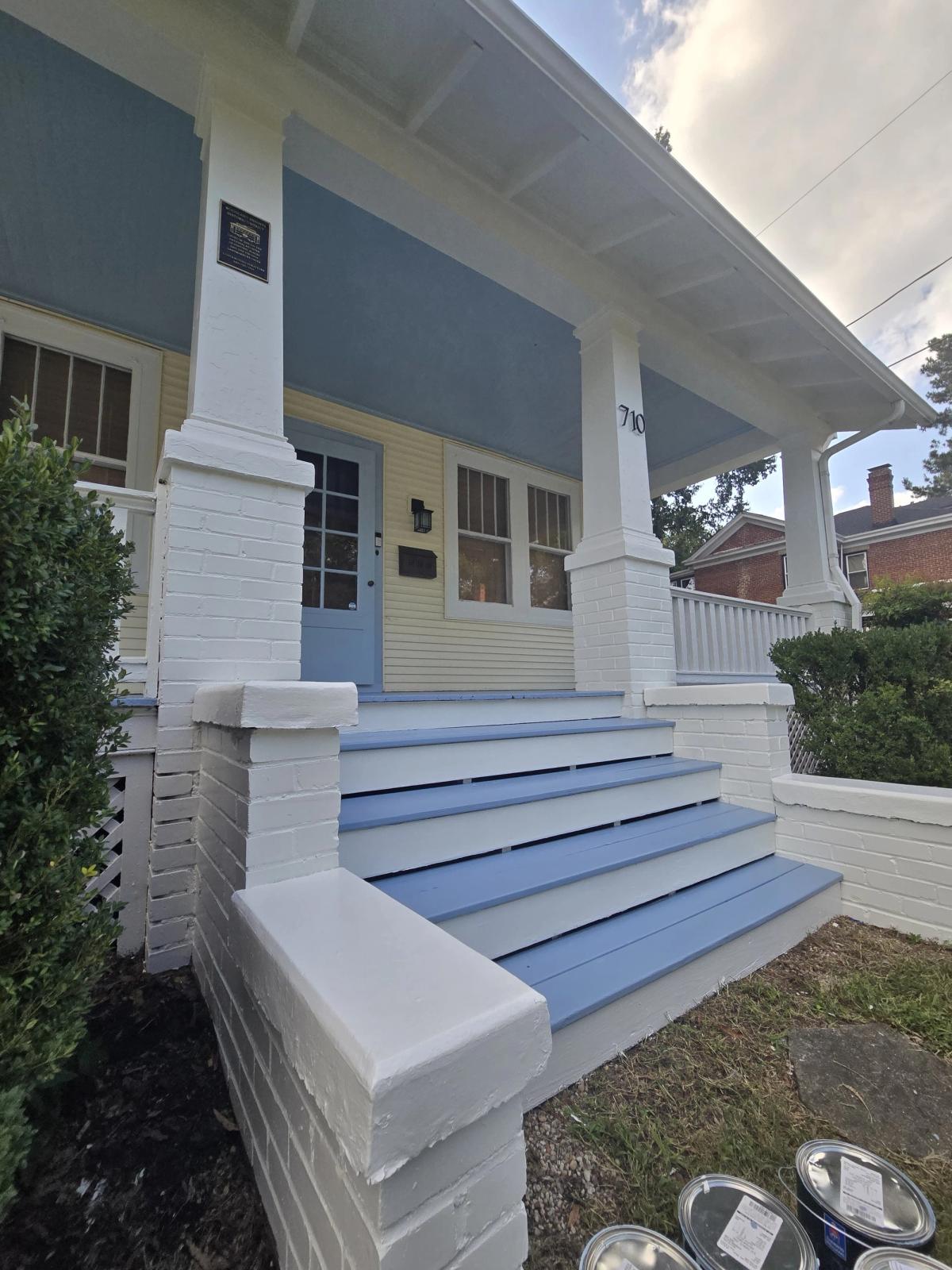 Porch Transformation: Unfinished to Refined