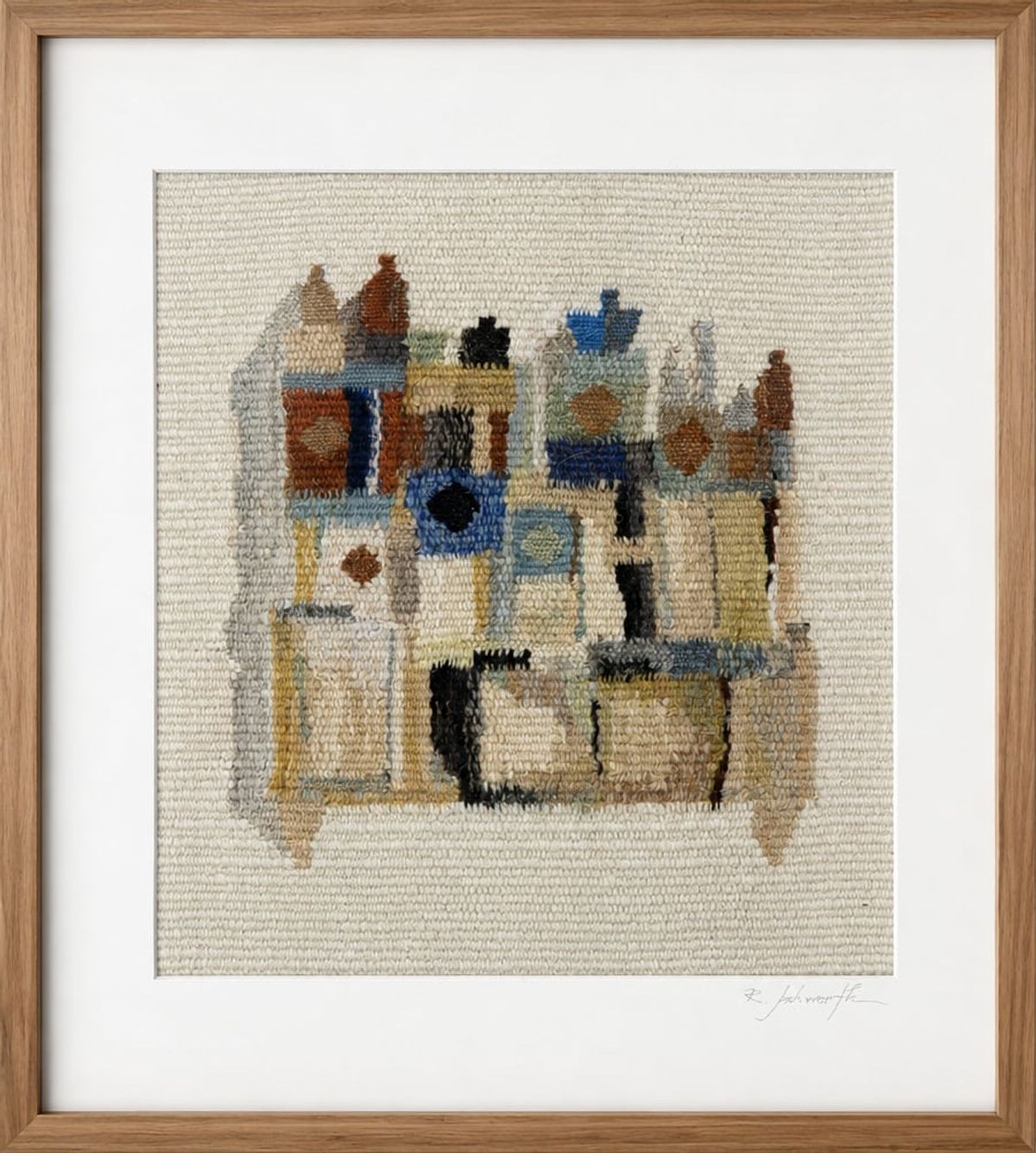 The Cabinet, a woven tapestry by Rasa Ashworth