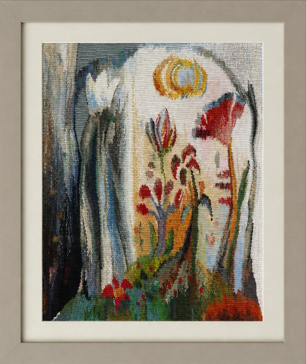 Summer Garden, a woven tapestry by Rasa Ashworth