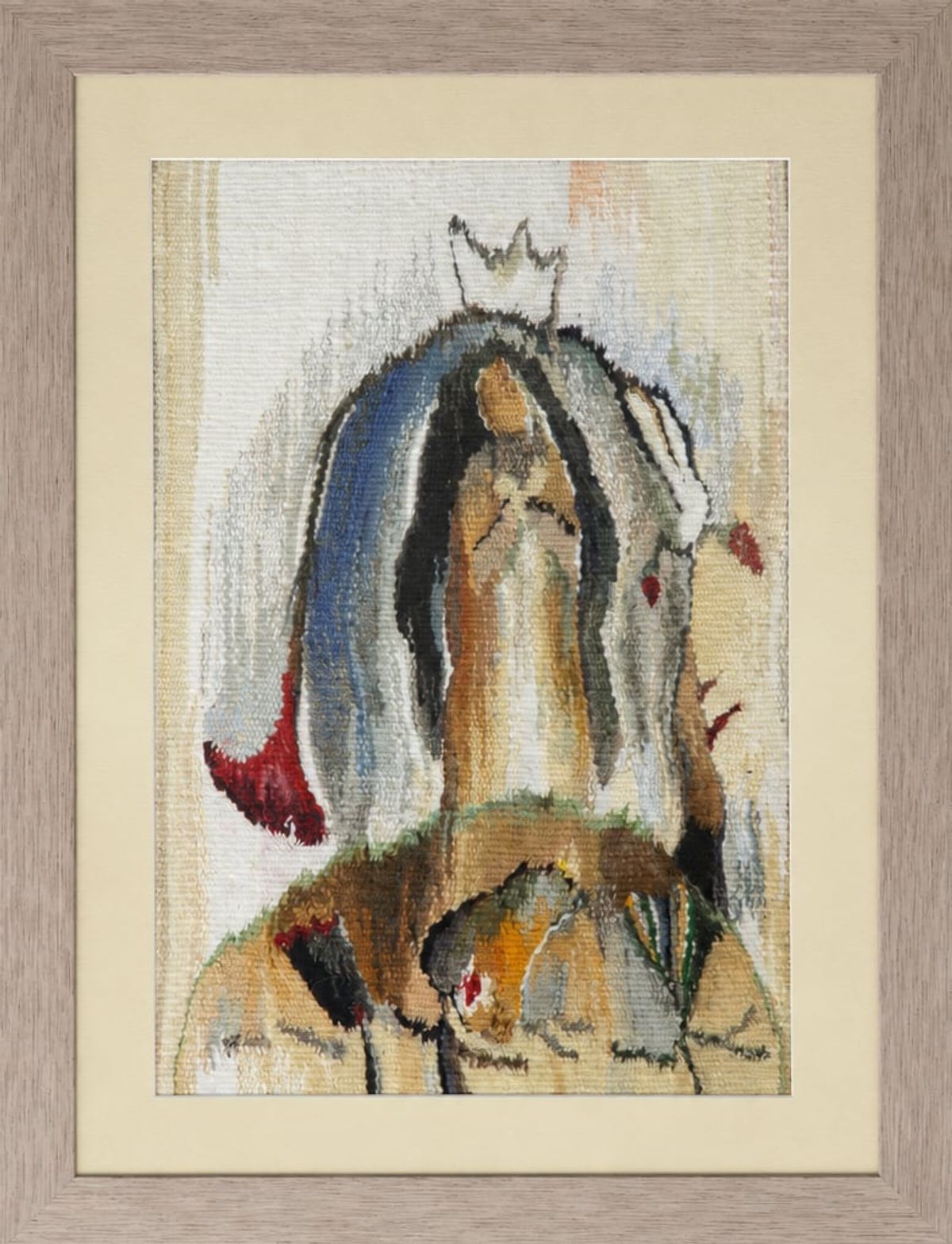 Coronation, a woven tapestry by Rasa Ashworth