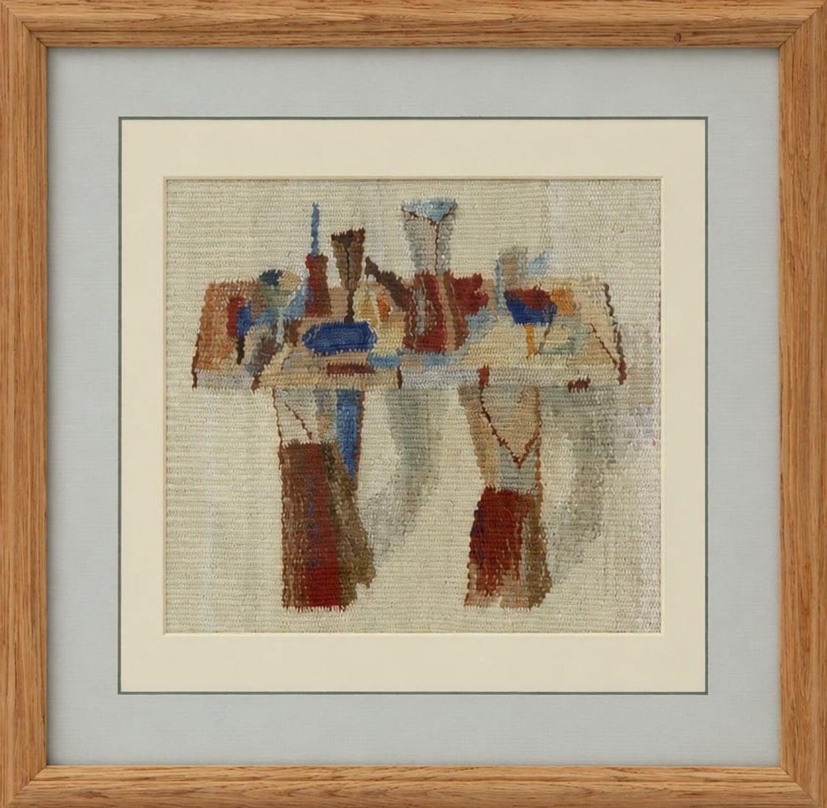 The Table, a woven tapestry by Rasa Ashworth