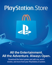 Playstation store gift card