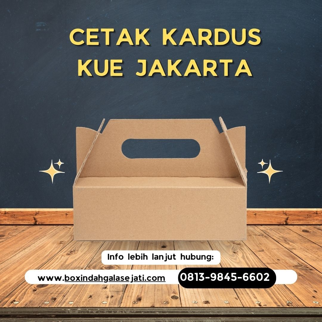 Cetak Kardus Kue Jakarta
