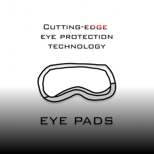 White eye pads