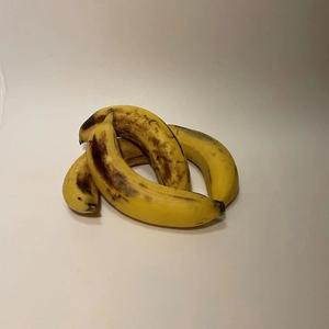 Three manky bananas