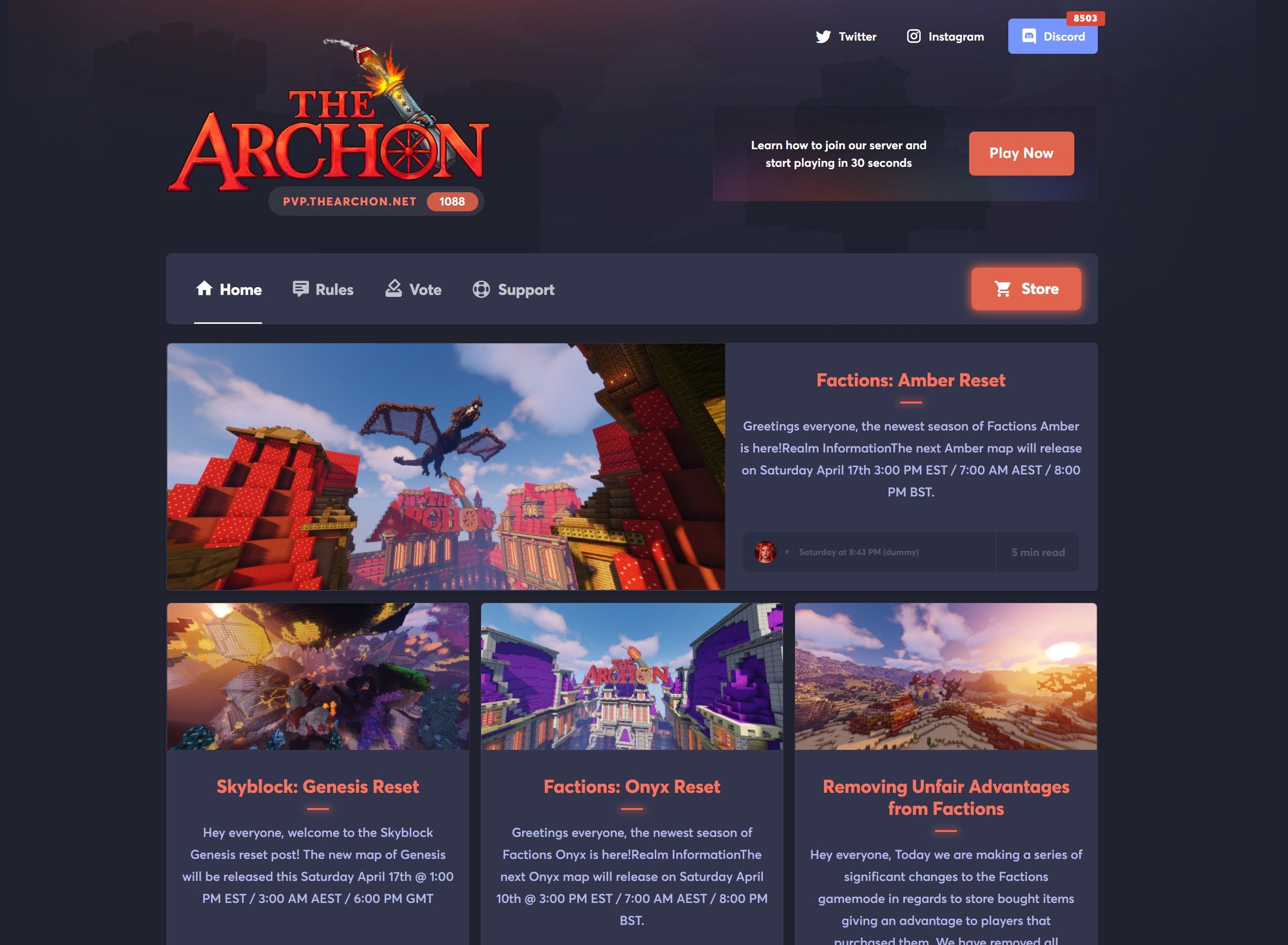 Forums vs. Ghost, what's better for your Minecraft server?