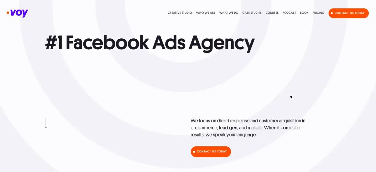 Paid Social Agency in New York - Voy Media