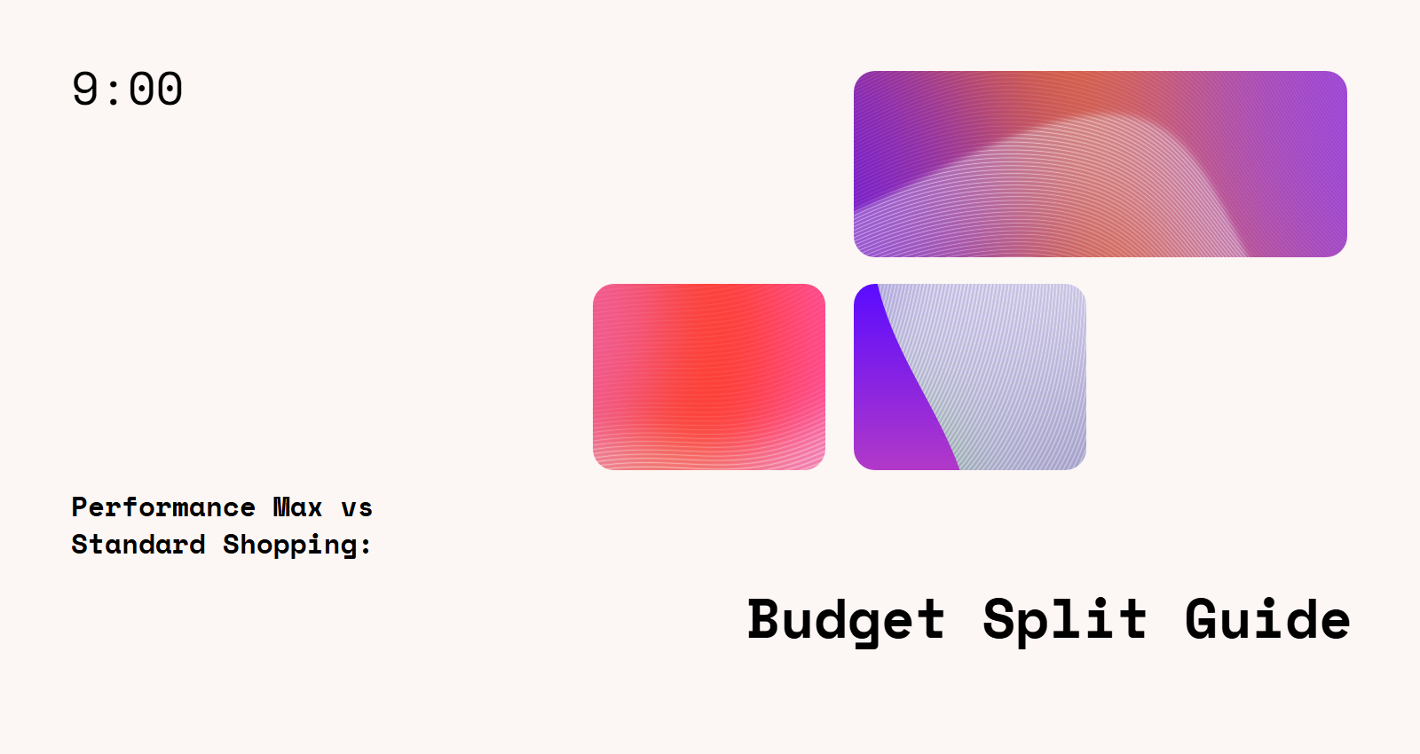 Performance Max vs Standard Shopping: Budget Split Guide