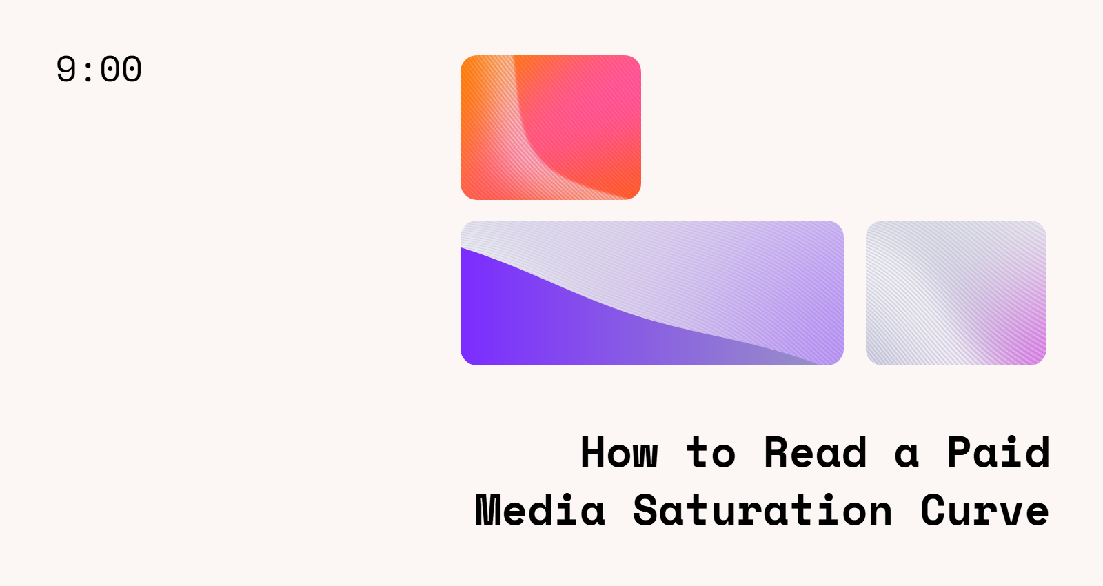 How to Read a Paid Media Saturation Curve