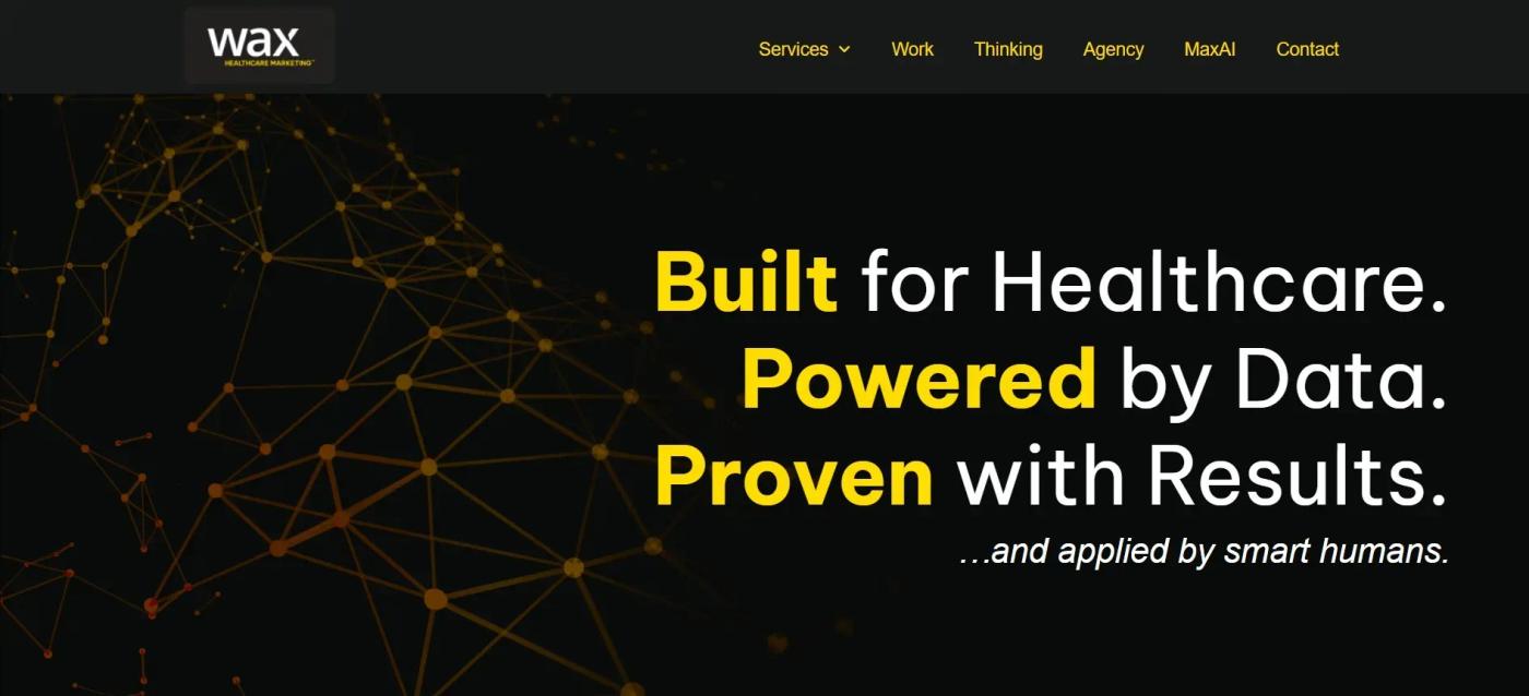 WAX supports hospitals and health systems with data-led patient campaigns.