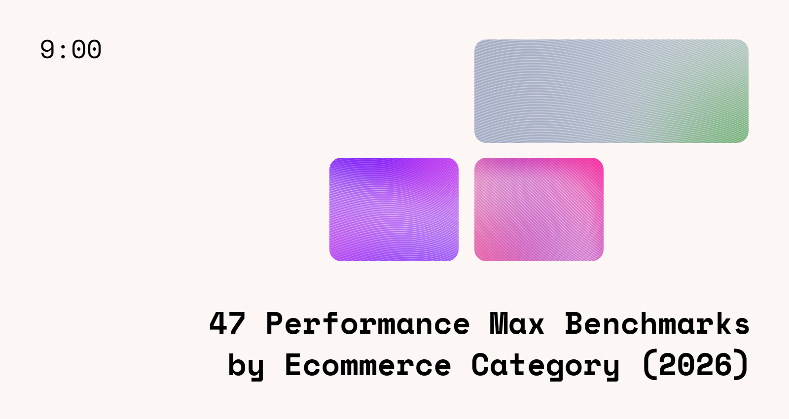 Performance Max Benchmarks by Ecommerce Category + How to Set a PMax ROAS Target