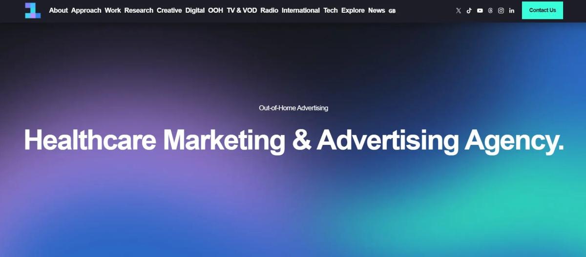 One Day Agency runs healthcare media campaigns for HCP and patient reach.