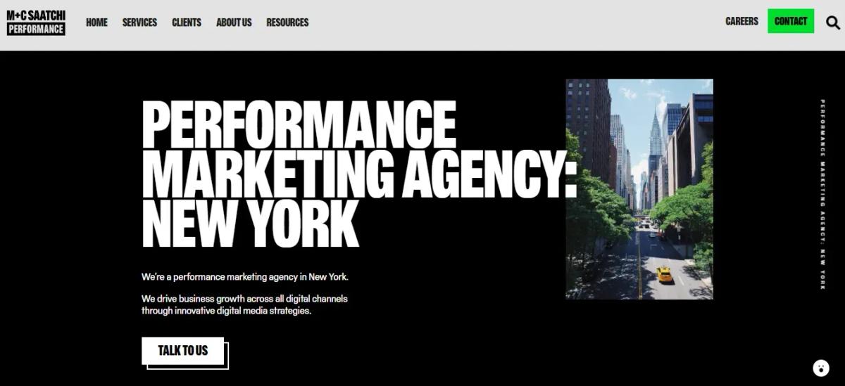 Performance Marketing Agency in NYC: M+C Saatchi Performance