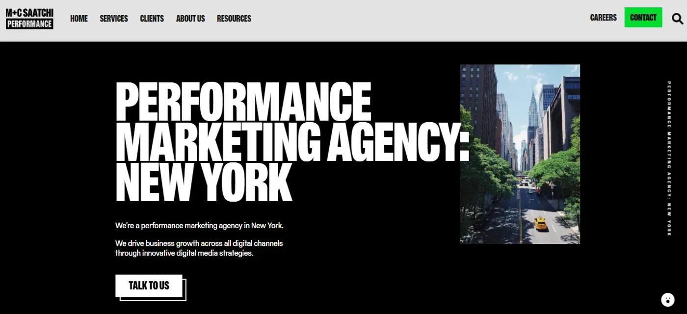 Performance Marketing Agency in NYC: M+C Saatchi Performance