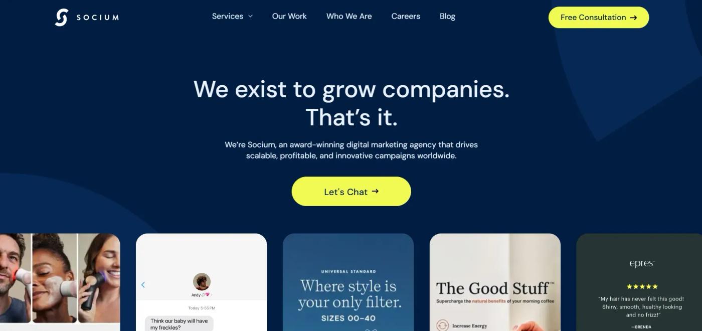 Socium Media - Best for Data-Driven Paid Search
