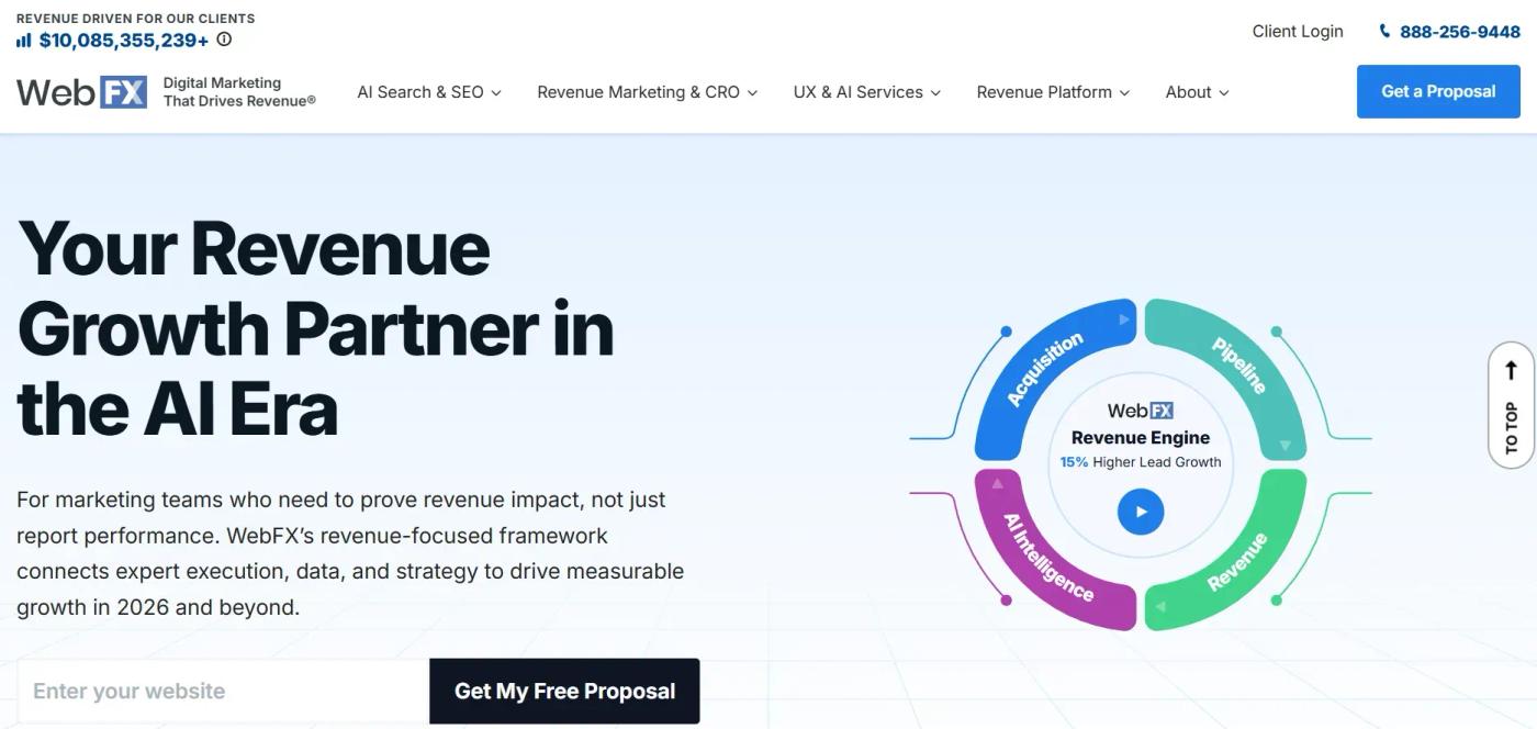 YouTube Ads Agency - WebFX