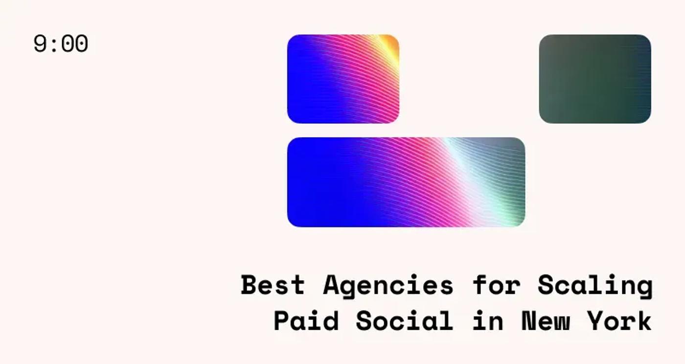 Best Agencies for Scaling Paid Social in New York