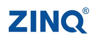 Logo Schriftzug ZINQ in blau 1