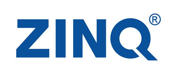 Logo Schriftzug ZINQ in blau 1