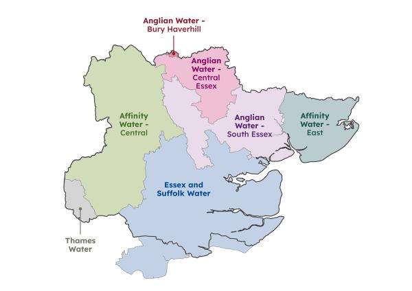 Water Companies Boundaries