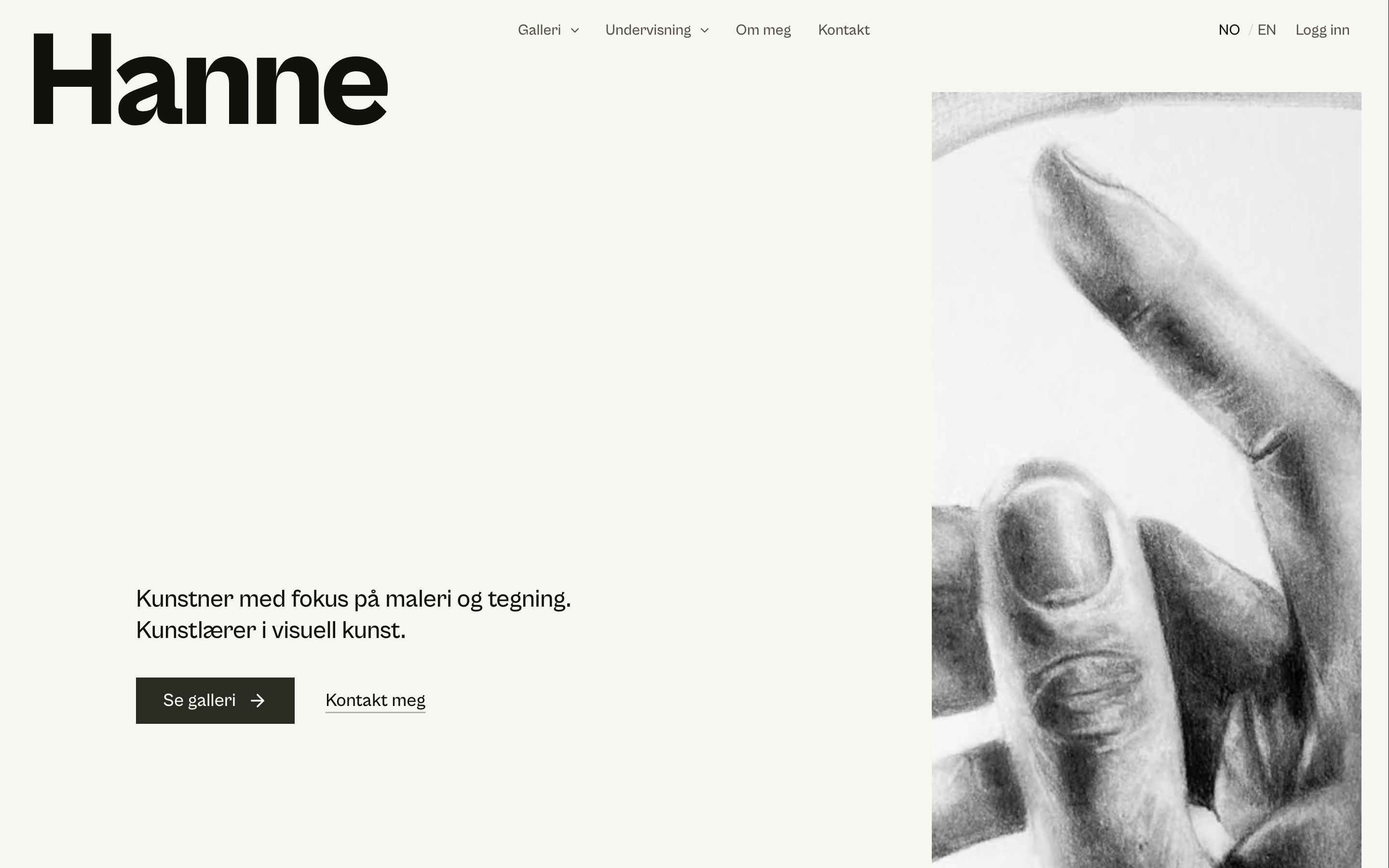Hanne Giertsen Studio, screenshot