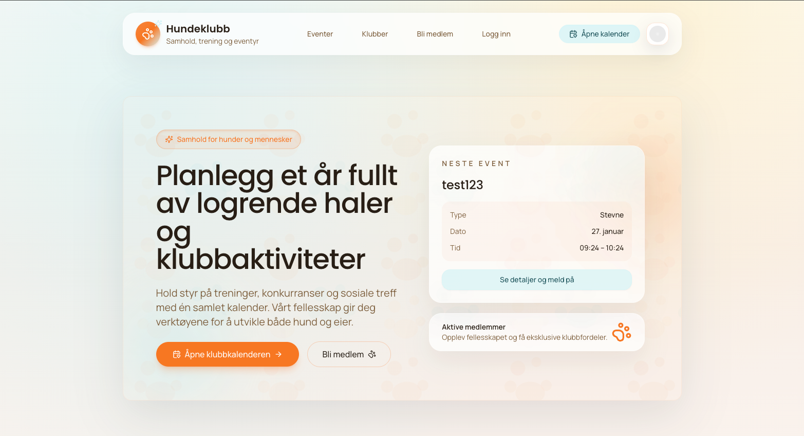 Hundeklubben, screenshot