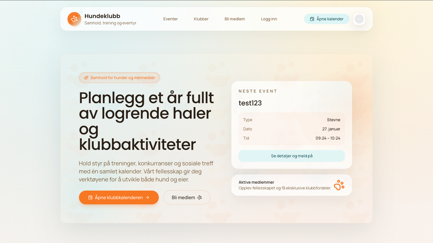 Hundeklubben, screenshot