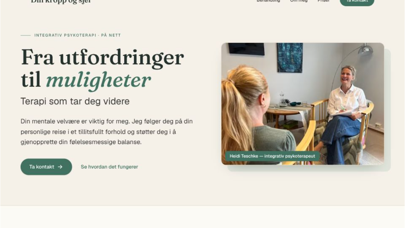 Din Kropp og Sjel — project screenshot