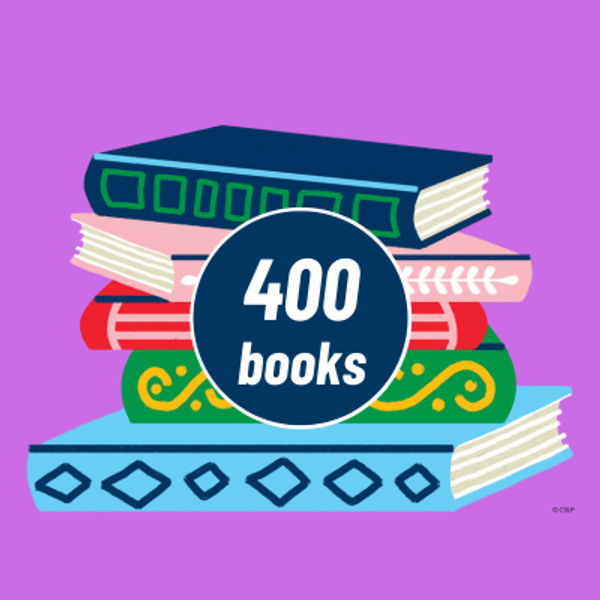 Books: 400
