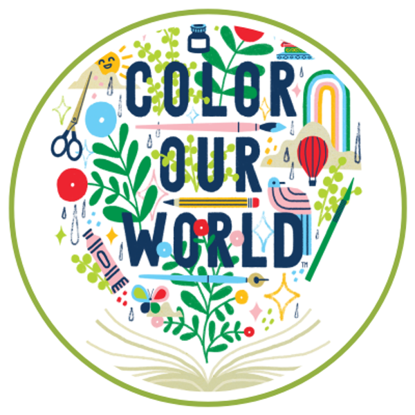Color Our World Badge 2025