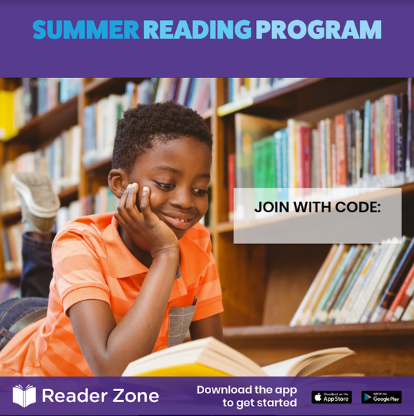 Boy Reading Square Code