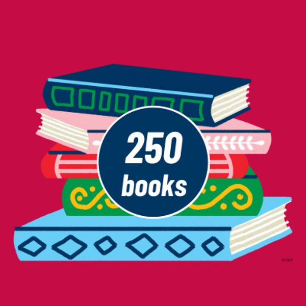 Books: 250
