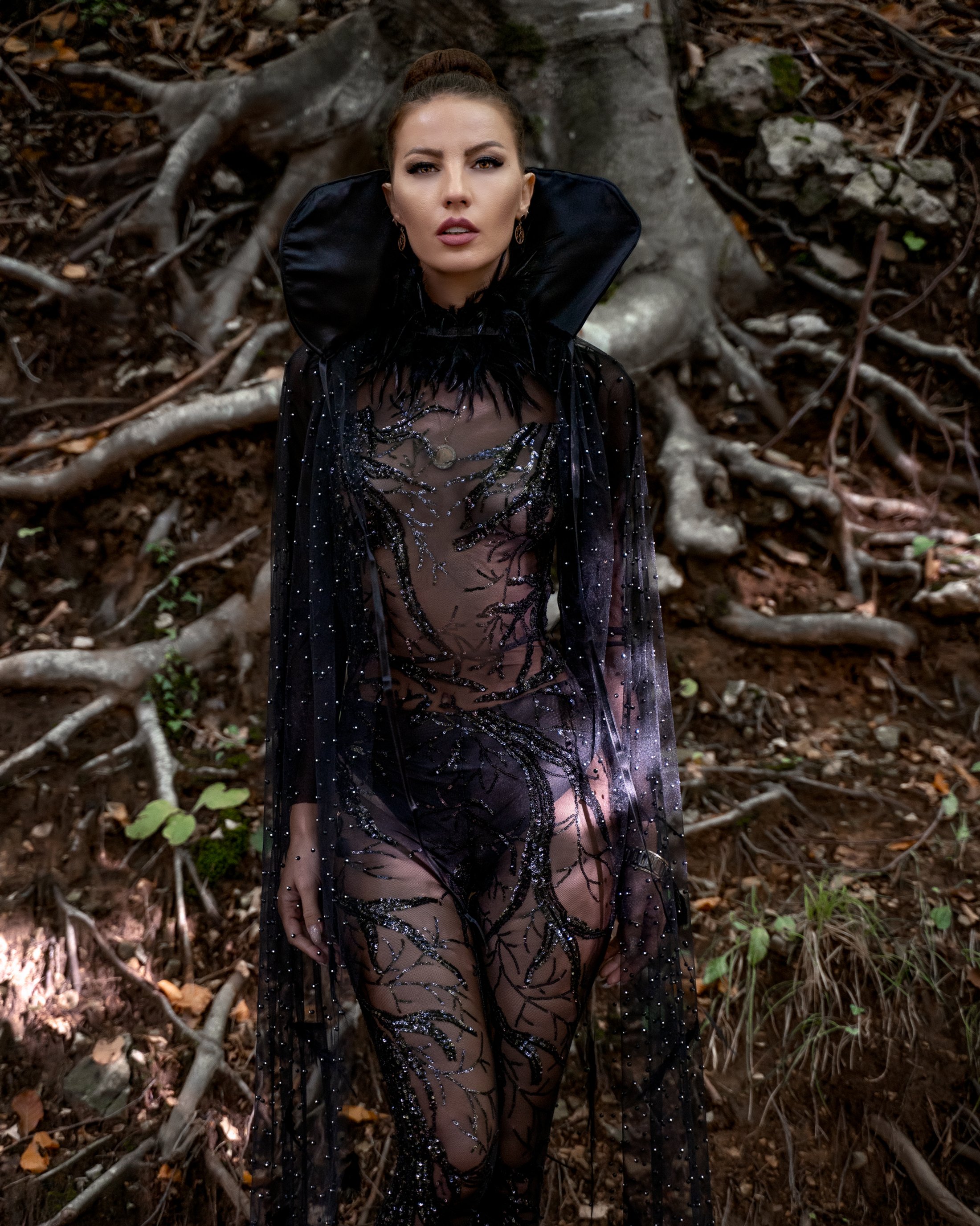 In the woods — fashion photography in Albania by Ergys Shehu, photo 4