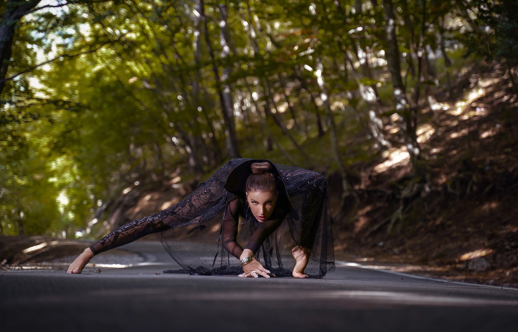 In the woods — fashion photography in Albania by Ergys Shehu, photo 6
