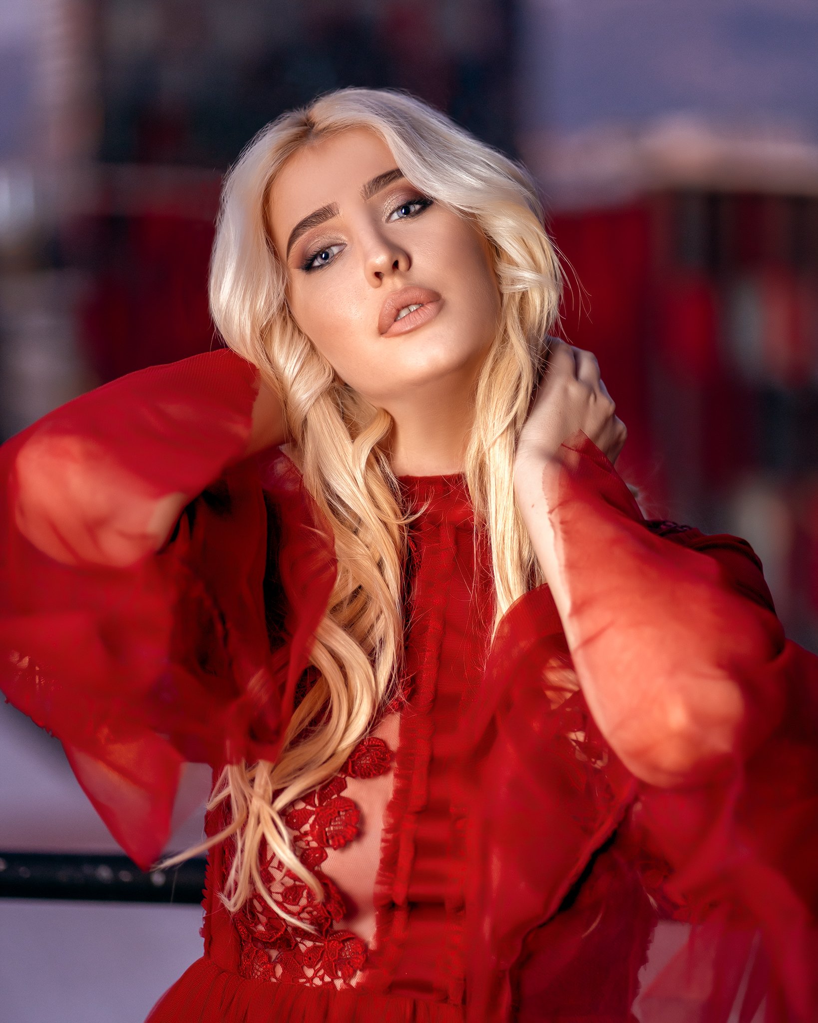 The red room — fashion photography in Albania by Ergys Shehu, photo 6