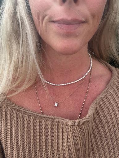 Baroque Pearl Necklace thumbnail 1
